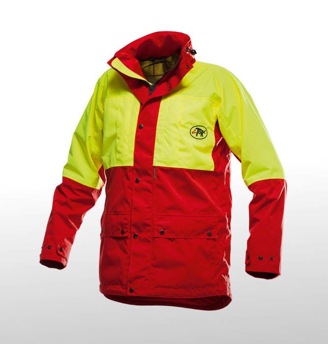 AX-MEN Torc Forst Parka, gelb/rot